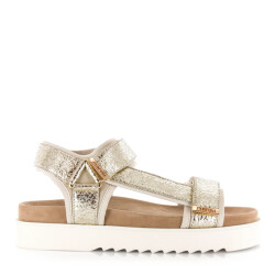 Maruti beau leren sandalen met klitten plateau sandalen dames