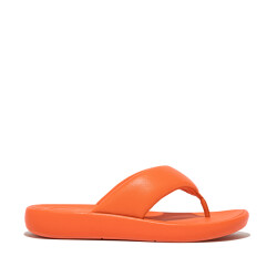 FitFlop Iqushion d-luxe padded leather toe-post sandals