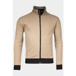 Baileys Vest sweat cardigan zip 2-tone ox 512258/84