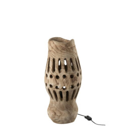 J-Line Lamp hout naturel valerie