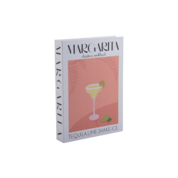 Present Time storage book margarita peach orange