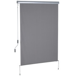 4goodz Outsunny verticale zonwering verticale luifel 140x250 cm
