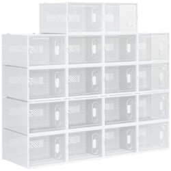 4goodz 18-delige set sneakerbox schoenendozen schoenenbox tot maat 45