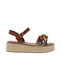 Lisa&jo Willeniek sandaal middel | dames | maat: | imitatieleer