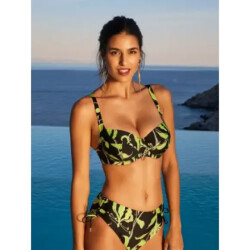 Lise Charmel Corbeille 3 delig + regelbare slip bikini fleur de nuit