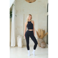 Fittastic Halter top shadow black 178halter top shadow