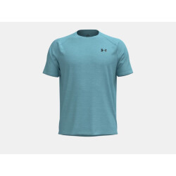 Under Armour ua tech textured ss-blu training t-shirt korte mouw heren -