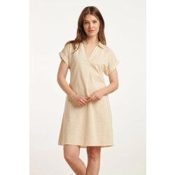 Smashed Lemon 25176 linnen jurk met kraag |