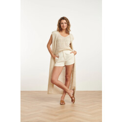 Smashed Lemon 25216 crochet midi cardigan |
