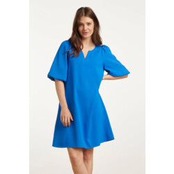 Smashed Lemon 25152 balloon sleeve kort jurkkobalt |