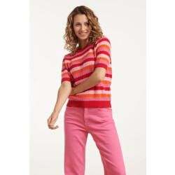 Smashed Lemon 25110 gebreide trui met , tinten, colourblock |