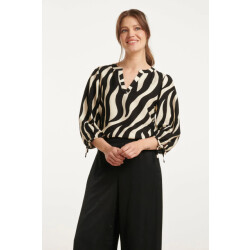 Smashed Lemon 25076 e zebra print top |