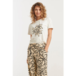 Smashed Lemon 25261 te t-shirt met bloemenprinttravelkwaliteit |