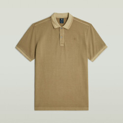 G-Star dunda overdyed slim polo d11595-d756 c805 safari gd