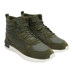 Puma Heren gravition leren mid laarzen
