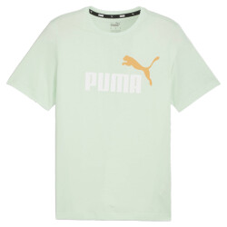 Puma Heren essentials+ logo tweekleurig t-shirt