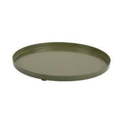 Present Time dienblad servir rond extra small army green