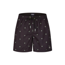 Happy Shorts Heren zwemshort palmbomen print