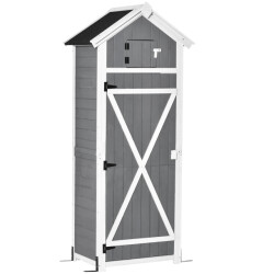 4goodz Outsunny tuinkast houten berging 182cm -