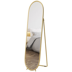 4goodz Passpiegel 160x40 cm vrijstaand of wandmontage -