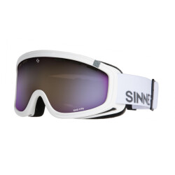 Sinner rivo otg matte white- brn blu mir skibril wit-zwart
