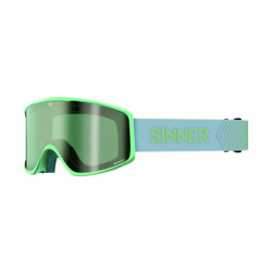 Sinner sin valley s+mt gr-grn mr+or sintec skibril limoen-zwart