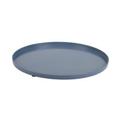 Present Time dienblad servir rond medium classic blue