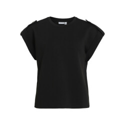 Vila Visiffi o-neck cap sleeve toppb -