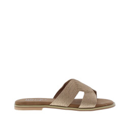 Lisa&jo Keet slipper | dames | maat: | stof en immitatieleer