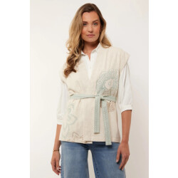 G-Maxx Corey gilet zand dessin