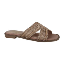 La Strada 2401931-1033 dkpink dames slippers