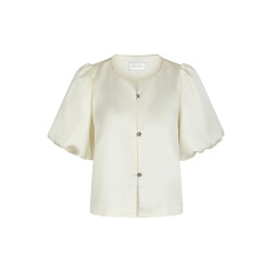 Neo Noir aisa dull satin blouse 164658 124 ivory