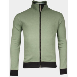 Baileys Vest sweat cardigan zip 2-tone ox 512258/74