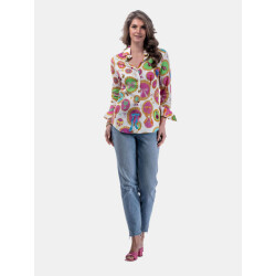 Mucho Gusto ® blouse francis bay barok cirkel print