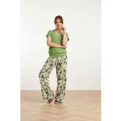 Smashed Lemon 25153 te grafische geprinte broek |