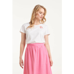 Smashed Lemon 25229 te katoenen t-shirt met palm
