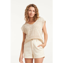 Smashed Lemon 25215 crochet top |