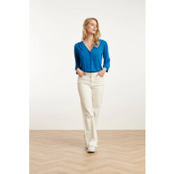 Smashed Lemon 25207 witte denim straight jeans