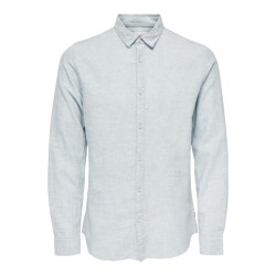 Only & Sons Onscaiden life ls solid linen shirt
