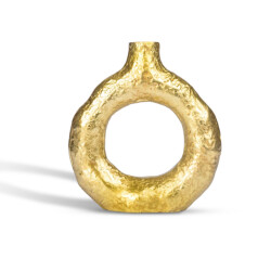 Benoa Vaas rond goud
