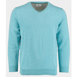 Bos Bright Blue Pullover cotton regular fit aqua 518100cct-13/965