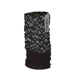 Sinner fleece bandana into the mountains sjaal jongens black/black/white