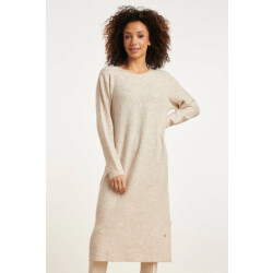 Smashed Lemon 24796 lange gebreide jurk met grafisch detail |