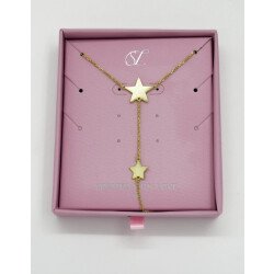Smashed Lemon 64004 vergulde ketting met sterrenhanger |