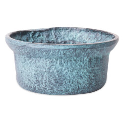 Benoa Schaal decoratief blauw patina (set of 4)