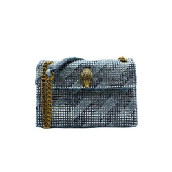 Kurt Geiger Kensington denim handtas