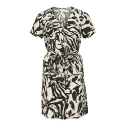 Object objkarina s/s re short dress noos 23045927 sandshell
