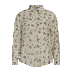 Vila vilyria ls shirt/c32 14104712 birch