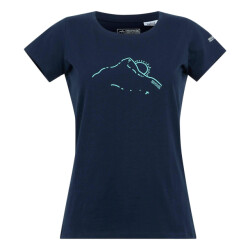 Regatta Dames breezed v mountain t-shirt
