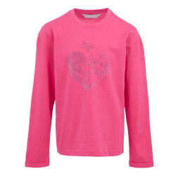 Regatta Kinderen/kinderen wenbie iii harten & bloemen t-shirt met lange mouwen